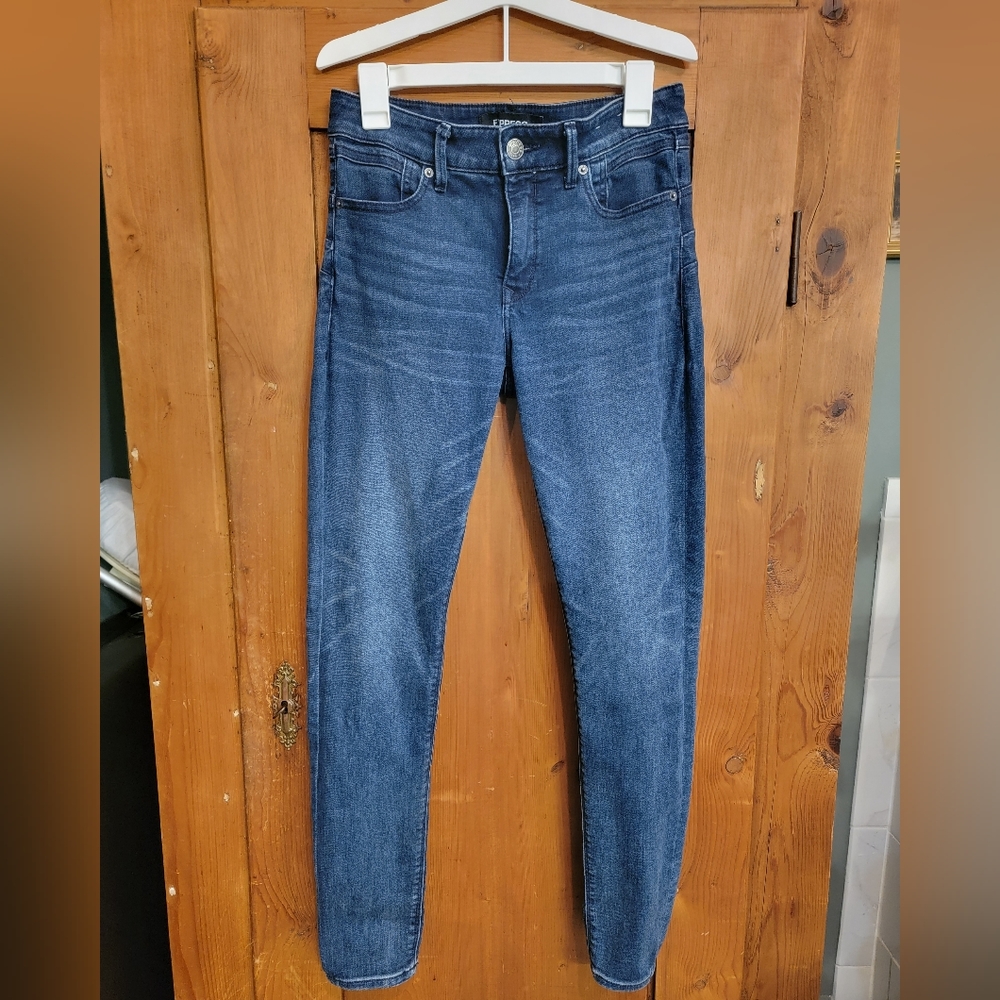 EXPRESS Perfect Lift Midrise Legging Jeans 6R